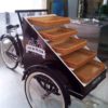 cargo bike esposizione merci