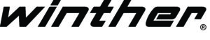 Winther black text logo with Reg.trademark