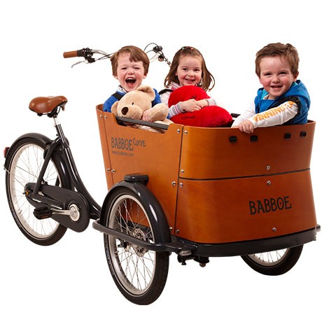 babboe-curve-velocargo-trasporto bambini-cargo bike