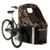 nihola-Family-cargo-bike-dark-army-hood1