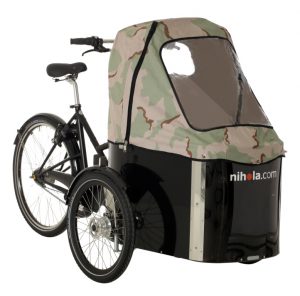 nihola-Family-cargo-bike-light-army-hood1