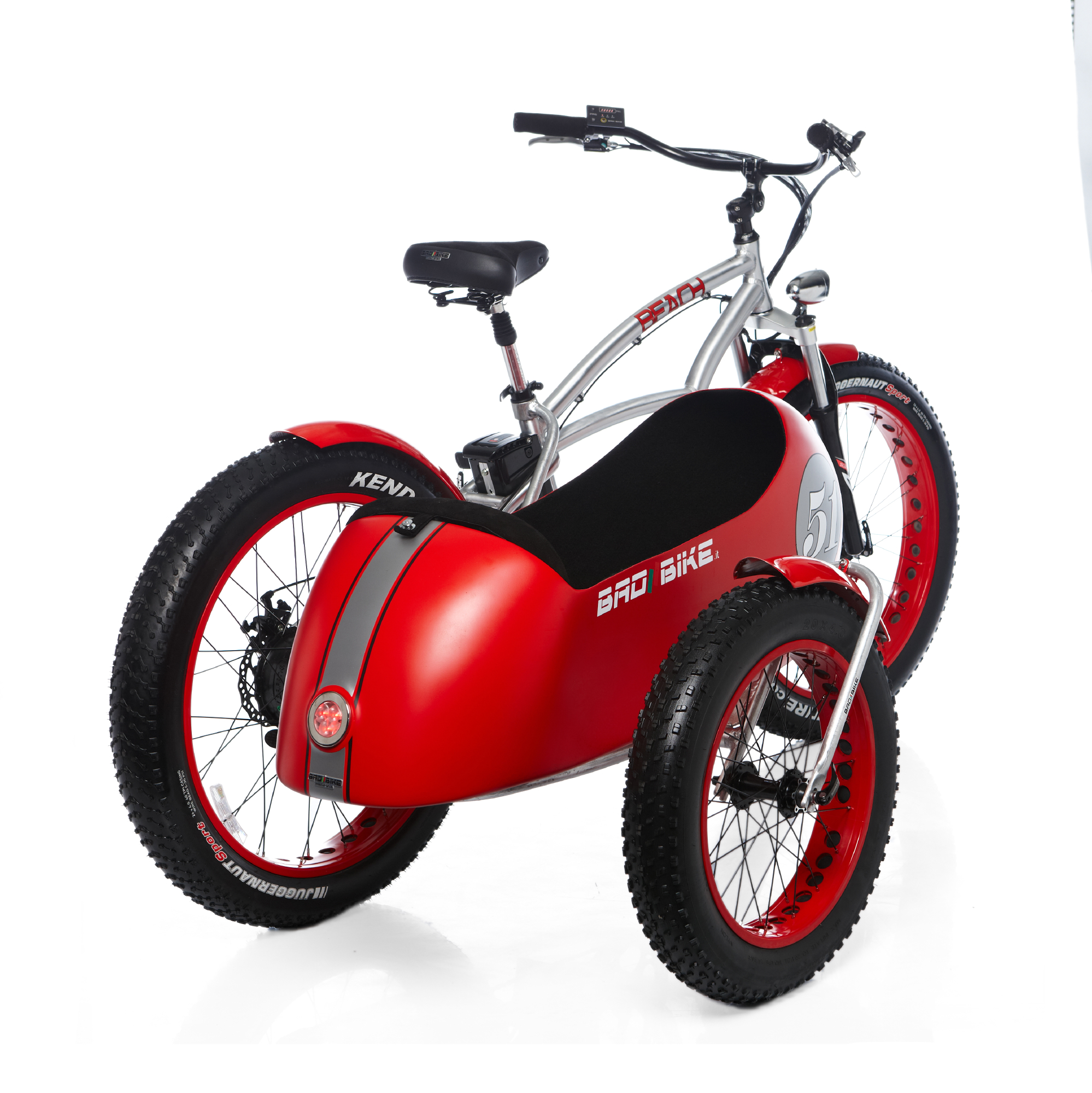 Beach Fat Sidecar elettrica - Manolo Bikes