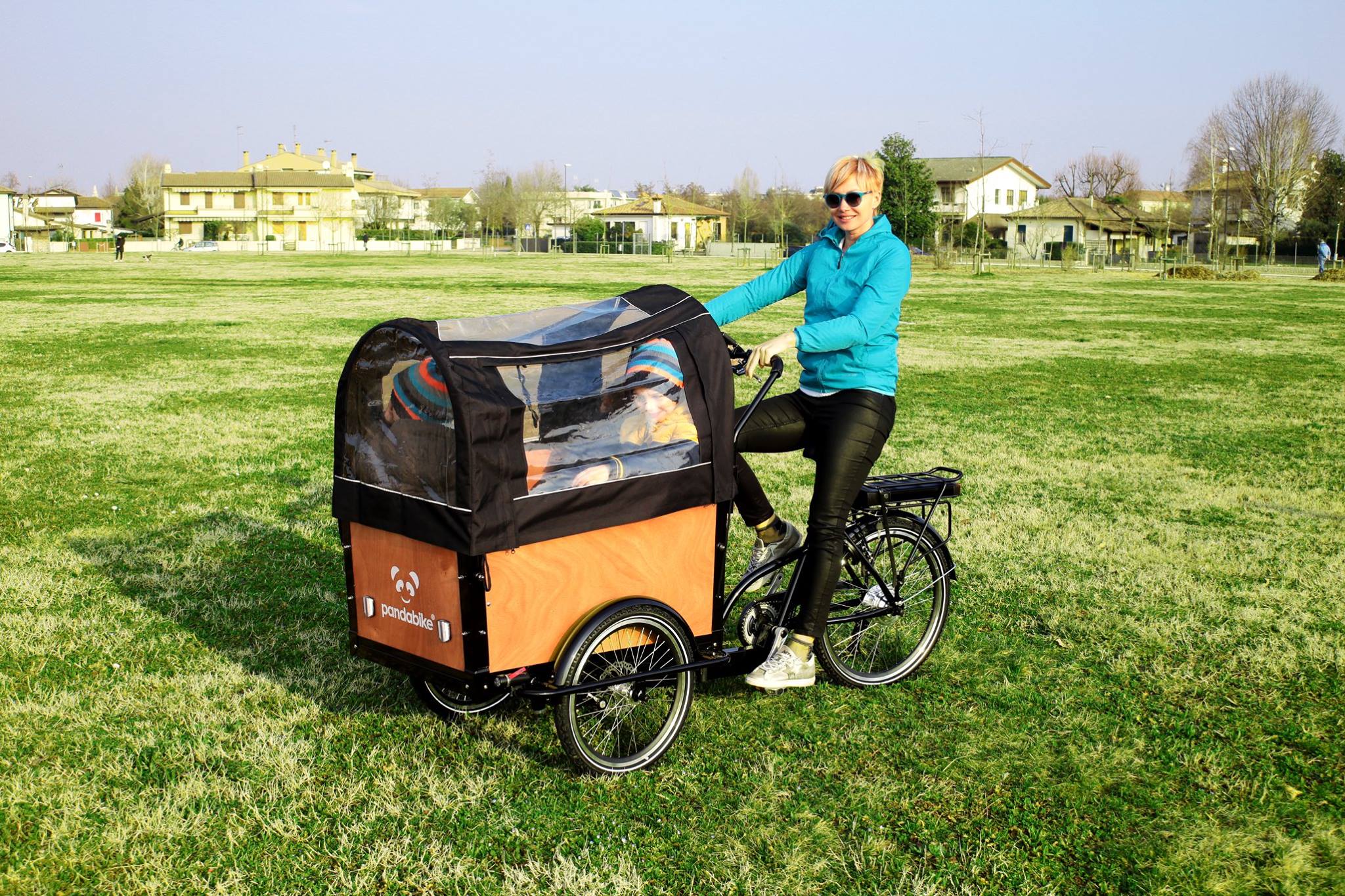 Panda Bike-2 ruote cargobike-bici da carico-trasporto bambini-trasporto animali-10
