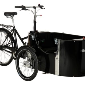 nihola 4.0 cargo bike - ladcykel - oblique