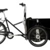 nihola 4.0 cargo bike - side ex. hood