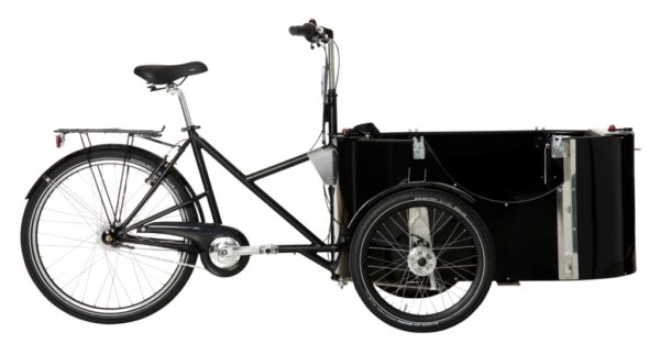 nihola 4.0 cargo bike - side ex. hood