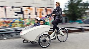trioBike-cargobike-trasporto bambini-2 bambini-1