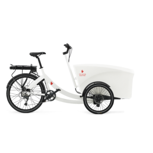 triobike boxter e rear drive white side